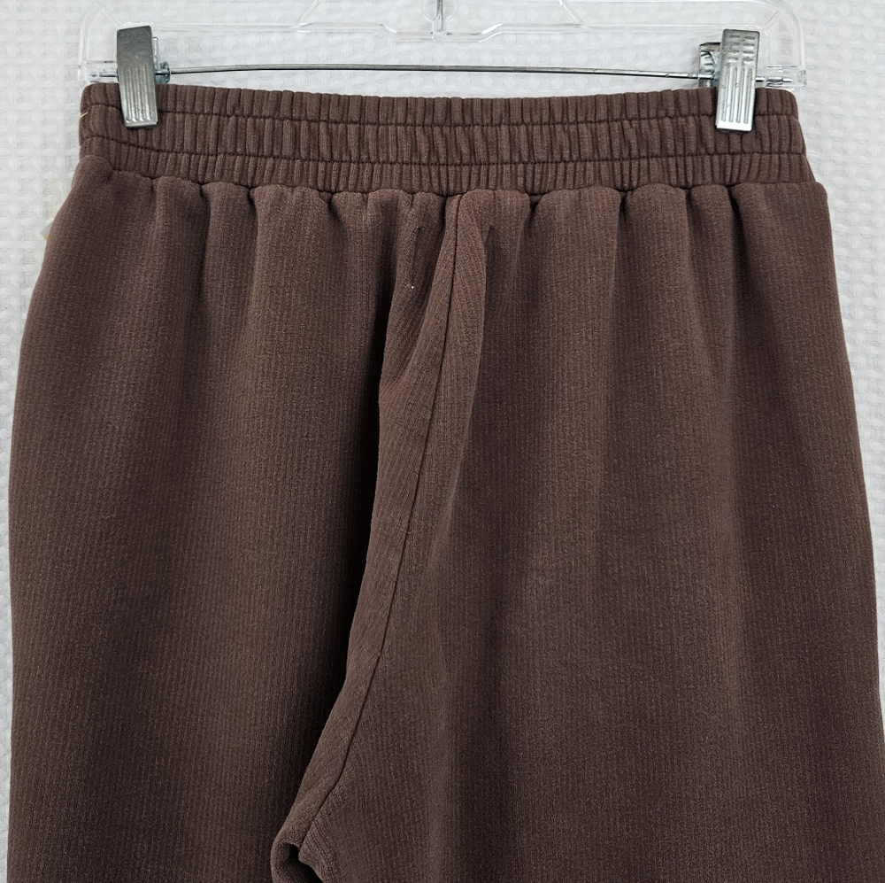 Madewell Sweats Sweatpants Brown Straight Leg Pants Comfy Small Lounge - Picture 7 of 11